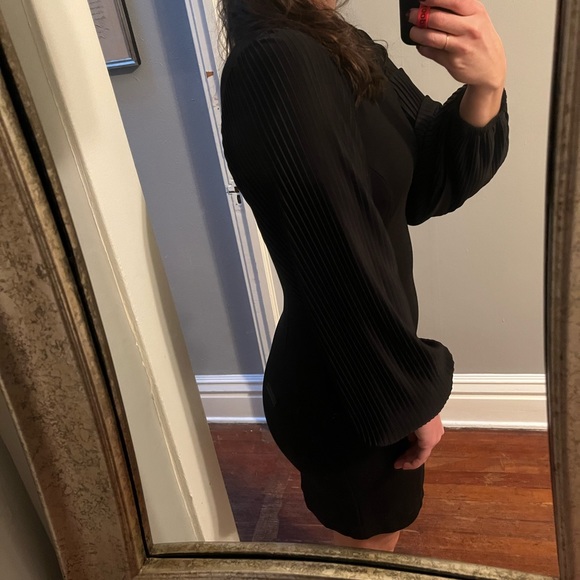 DREW Black Ansel Sheath Dress Size Medium - Picture 4 of 12